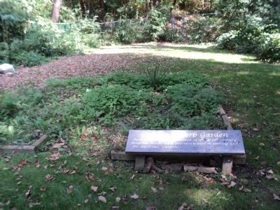 Colonial Herb Garden Marker image. Click for full size.