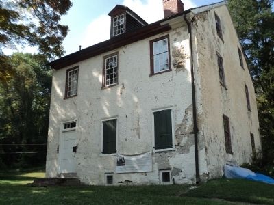 The Jacob Rittenhouse Home at RittenhouseTown Marker image. Click for full size.