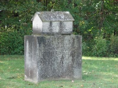 First Church Built in Parke County 1828 Marker image. Click for full size.