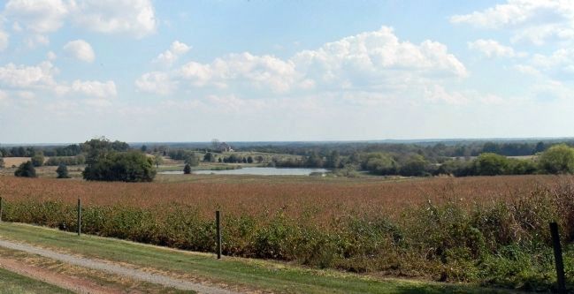 View of the Brandy Station battlefield from Beauregard image. Click for full size.