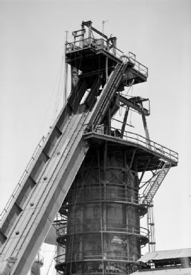The Top of Blast Furnace No. 1 image. Click for full size.