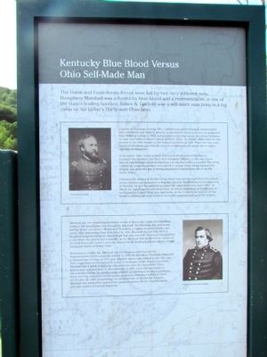 Kentucky Blue Blood versus Ohio Self-Made Man Marker. Click for full size. Kentucky Blue Blood versus Ohio Self-Made Man Marker image. Click for full size.