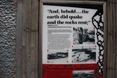 The Earth Did Quake Marker image. Click for full size.