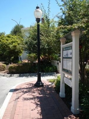 Rengstorff House Marker. Click for full size. Rengstorff House Marker image. Click for full size.