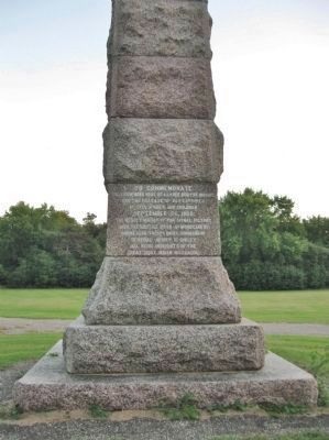 Camp Release State Monument image. Click for full size.