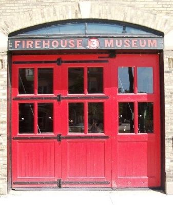Engine House No. 3 Door image. Click for full size.