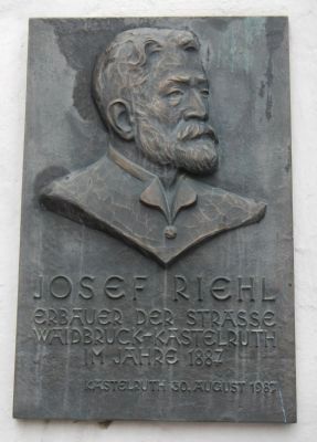 Josef Riehl Marker image. Click for full size.