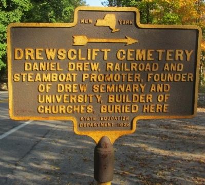 Drewsclift Cemetery Marker. Click for full size. Drewsclift Cemetery Marker image. Click for full size.