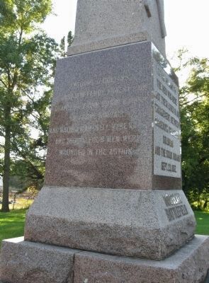 Wood Lake Battlefield State Monument. Click for full size. Wood Lake Battlefield State Monument image. Click for full size.