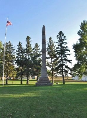 Wood Lake Battlefield State Monument. Click for full size. Wood Lake Battlefield State Monument image. Click for full size.