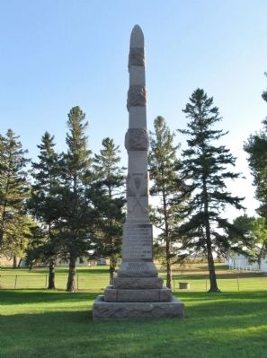 Wood Lake Battlefield State Monument. Click for full size. Wood Lake Battlefield State Monument image. Click for full size.
