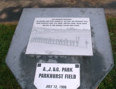 Parkhurst Field Monument image. Click for full size.
