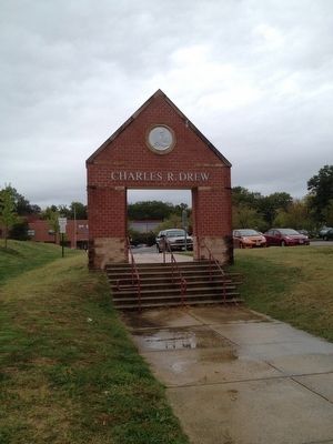 Drew School Marker. Click for full size. Drew School Marker image. Click for full size.