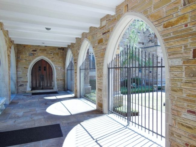 First United Methodist Church Courtyard. Click for full size. First United Methodist Church Courtyard image. Click for full size.