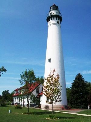 The Wind Point Lighthouse image. Click for full size.