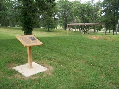 Battle of Osawatomie Marker. Click for full size. Battle of Osawatomie Marker image. Click for full size.