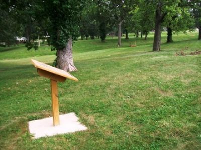 Battle of Osawatomie Marker. Click for full size. Battle of Osawatomie Marker image. Click for full size.