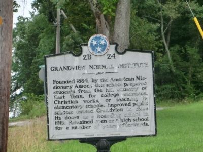 Grandview Normal Institute Marker image. Click for full size.