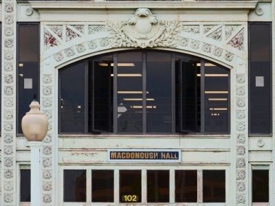 Macdonough Hall. Click for full size. Macdonough Hall image. Click for full size.