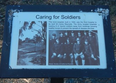 Caring for Soldiers Marker image. Click for full size.