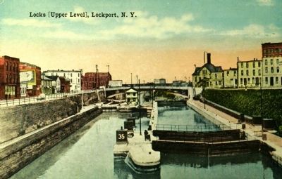 Lockport Locks (Upper Level). Click for full size. Lockport Locks (Upper Level) image. Click for full size.
