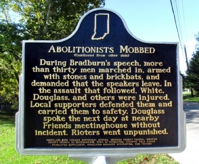 Abolitionists Mobbed Marker image. Click for full size.