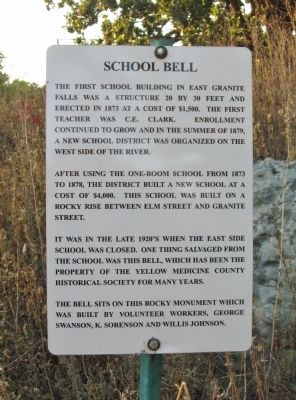 School Bell Marker. Click for full size. School Bell Marker image. Click for full size.