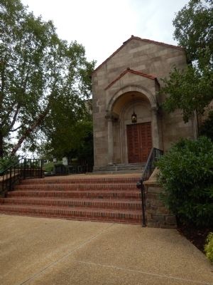 Little Church of Fort Lincoln. Click for full size. Little Church of Fort Lincoln image. Click for full size.