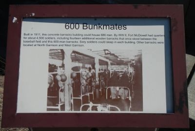 600 Bunkmates Marker. Click for full size. 600 Bunkmates Marker image. Click for full size.