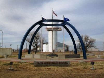 The B-29 Memorial at Great Bend KS image. Click for full size.