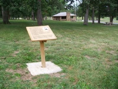 Battle of Osawatomie Marker image. Click for full size.