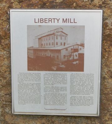 Liberty Mill Marker image. Click for full size.