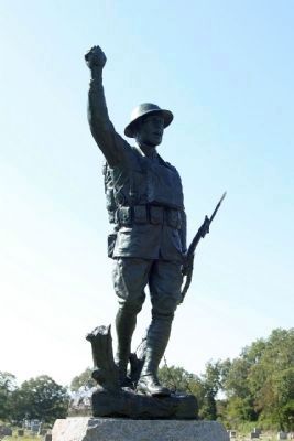 'Spirit Of The American Doughboy' Marker image. Click for more information.