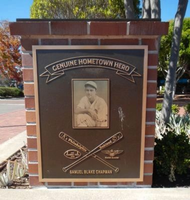 Samuel Blake Chapman Marker, front panel image. Click for full size.