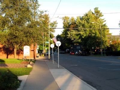 The National Road through Centerville. Click for full size. The National Road through Centerville image. Click for full size.
