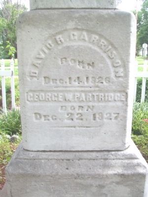 Soldiers Monument Detail image. Click for full size.