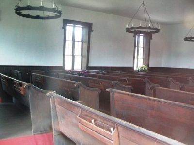 Old Stone Church Interior. Click for full size. Old Stone Church Interior image. Click for full size.