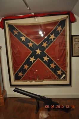 "Battle Flag of the Confederacy" Marker. Click for full size. "Battle Flag of the Confederacy" Marker image. Click for full size.