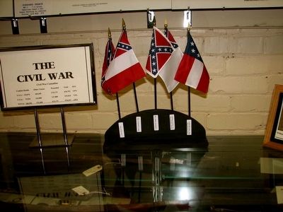 Second National Confederate Flag Marker image, Touch for more information