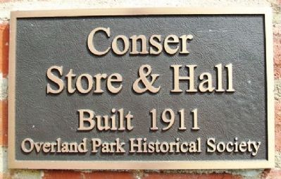 Conser Store & Hall Marker image. Click for full size.
