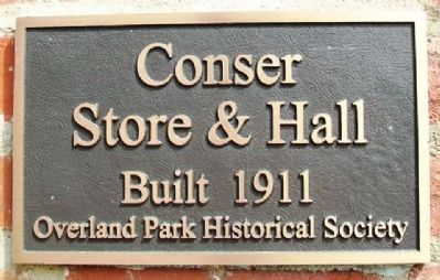 Conser Store & Hall Marker image. Click for full size.