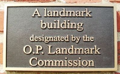 Conser Store & Hall Landmark Marker image. Click for full size.