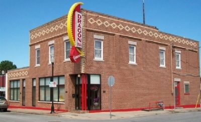 Former Conser Store & Hall and Markers image. Click for full size.
