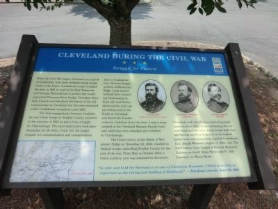 Cleveland During the Civil War Marker image. Click for full size.