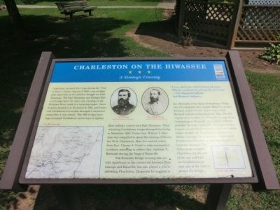 Charleston on the Hiwassee Marker image. Click for full size.