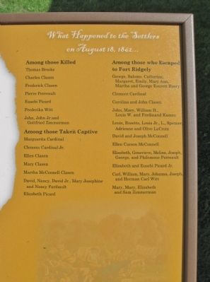 Close-up of Names. Click for full size. Close-up of Names image. Click for full size.