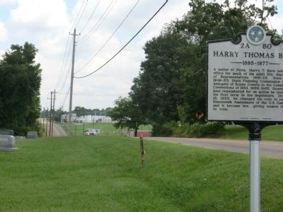 Harry Thomas Burn Marker. Click for full size. Harry Thomas Burn Marker image. Click for full size.