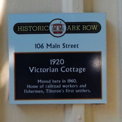 1920 Victorian Cottage Marker image. Click for full size.