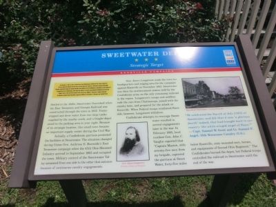 Sweetwater Depot Marker image. Click for full size.