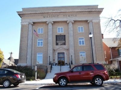 Full View - - Johnson County Museum of History & Marker. Click for full size. Full View - - Johnson County Museum of History & Marker image. Click for full size.